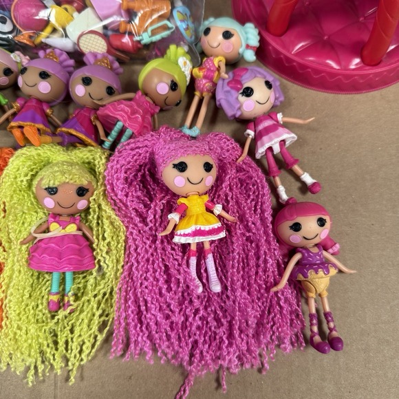Lalaloopsy Mini Sisters HUGE Lot 160! Dolls Animals Ferris Wheel Accessories - Picture 8 of 8